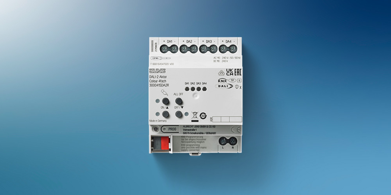 KNX DALI 2 Gateway Colour bei DS Haustechnik GmbH in Wiesbaden